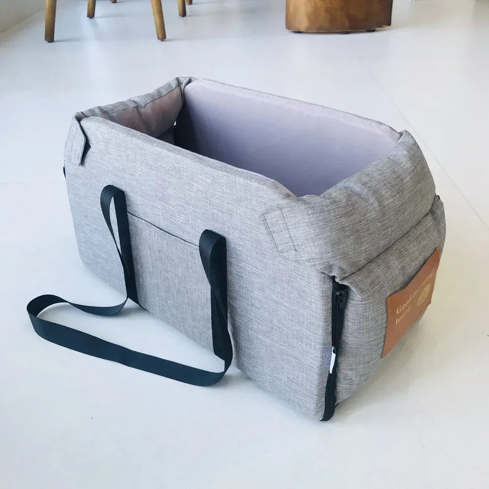 Dog Car Seat Bed Car Central Dog Car Seat Bed Portable Dog Carrier for Small Dogs Cats Safety Travel Bag Dog Accessories - Urbizia
