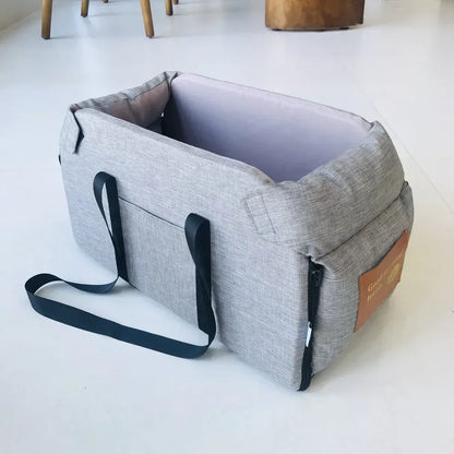 Dog Car Seat Bed Car Central Dog Car Seat Bed Portable Dog Carrier for Small Dogs Cats Safety Travel Bag Dog Accessories - Urbizia