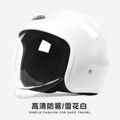 GB Certified Electric Vehicle Helmet for Men and Women All-season Universal Electric Vehicle Safety Helmet Motorcycles Winter