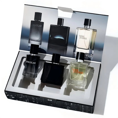 Men's 3-Piece Long Lasting Cologne Gift Set, Masculine Eau De Toilette Sampler With All-Day Fragrance, Ideal For Father's Day, Birthday, Valentine's Day & Holiday Gifting