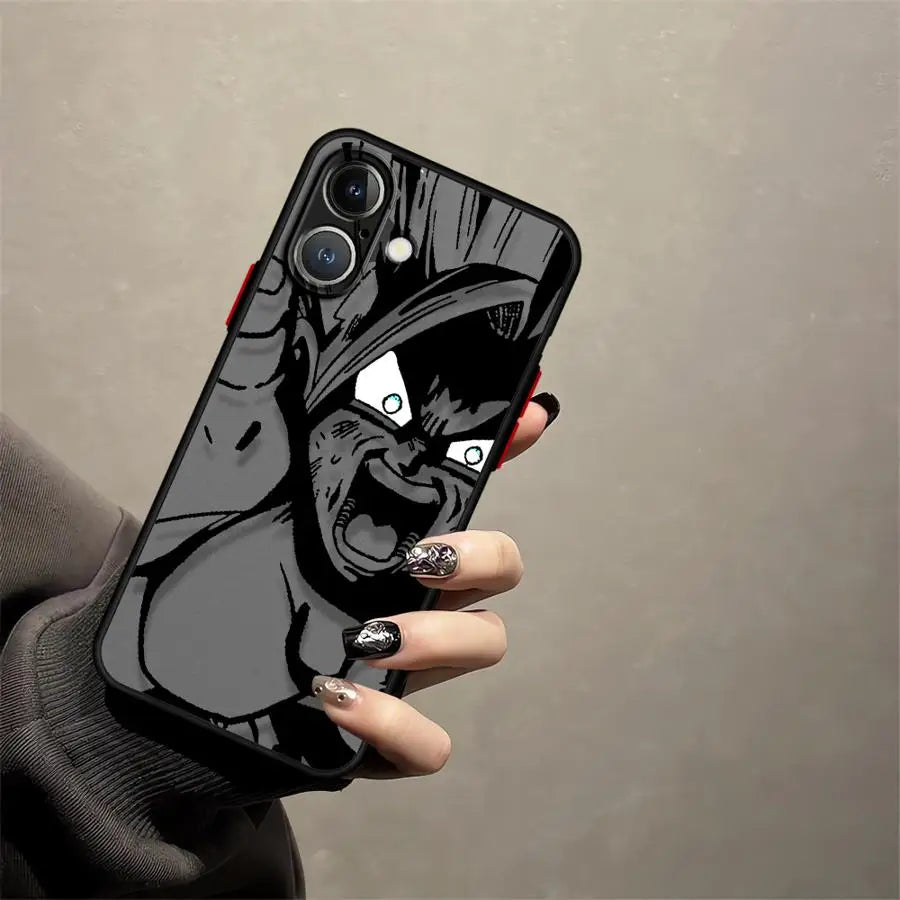 Case for iPhone 17 7 8 XS 12 15 Plus 16e 13 Mini 14 11 16 Pro Max Back Phone Cover Luxury D-Dragons Balls Gokus