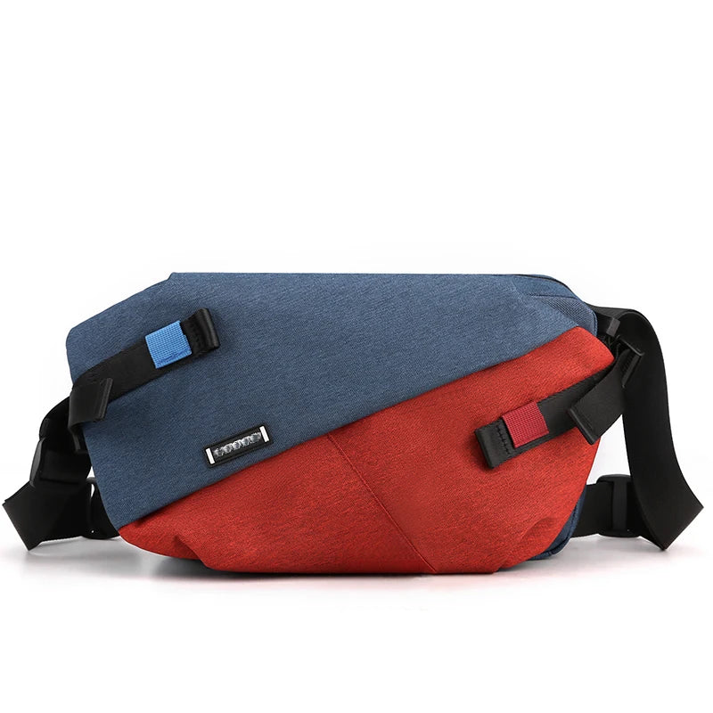 High Quality Nylon Panelled Waist Packs 2026 New Brand Unisex Chest Pack Casual Outdoor Travel Crossbody Bag Men Wasit Belt Bags