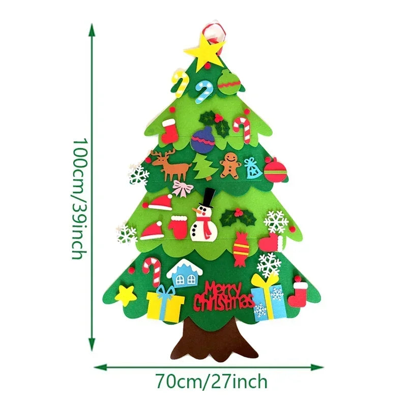 DIY Felt Christmas Tree Kit – Kids’ Holiday Activity Set