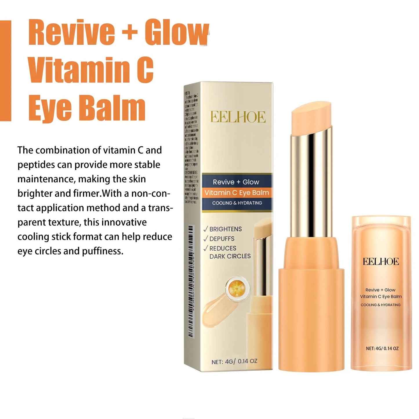 Vitamin C Eye Balm – Reduce Dark Circles & Fine Lines