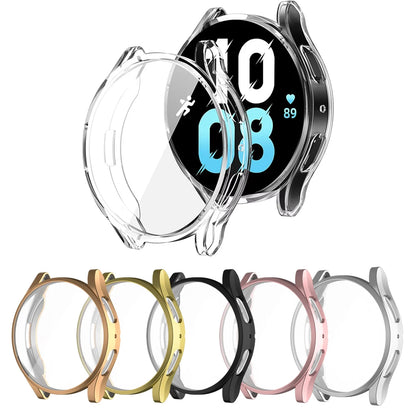 Soft TPU Watch Case for Samsung Galaxy Watch 4 5 6 7 40mm 44mm Protective Cover Shockproof Anti-Scratch Full Protective