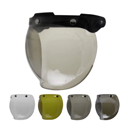 ORZ Retro Motorcycle Bubble Visor Glasses