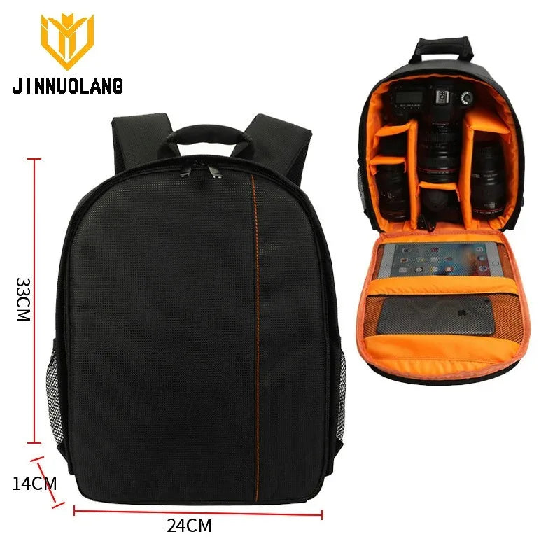 Shoulder Camera Bag Backpack Suitable for Canon, Nikon, Sony Digital Mirrorless Camera Bag, lightweight, Professional, Large Cap