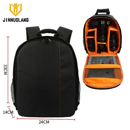 Shoulder Camera Bag Backpack Suitable for Canon, Nikon, Sony Digital Mirrorless Camera Bag, lightweight, Professional, Large Cap