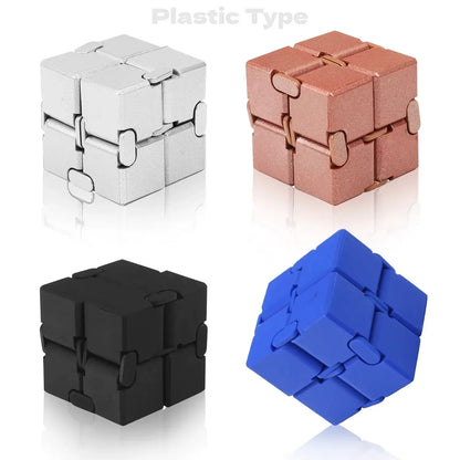 Infinity Cube Fidget Toy for Stress & Focus Relief