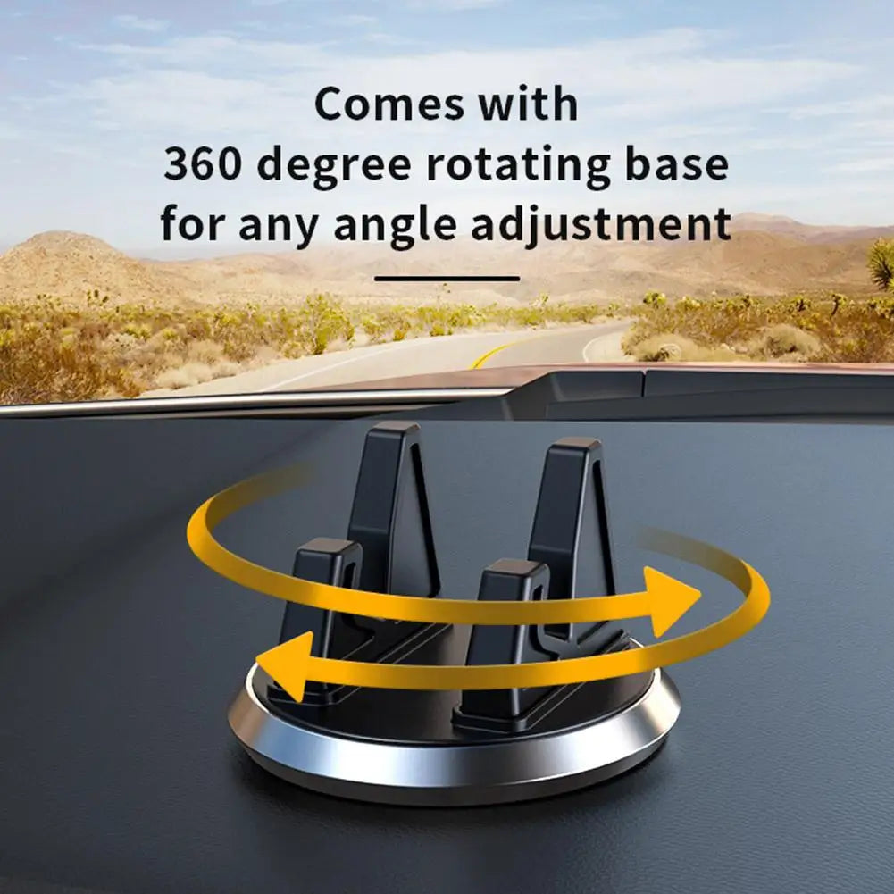 360 Degree Rotating Car Phone Holder Dashboard Holder with Anti-slip Pad for IPhone Samsung Xiaomi Huawei Car Accessories