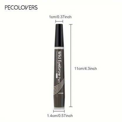 Waterproof 4-Tip Eyebrow Pen – 6 Colors