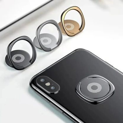 Mini 360 Degree Rotation Finger Ring Holder Foldable Metal Phone Stand Mount Smartphone Holder for Xiaomi Huawei iPhone Sangsung