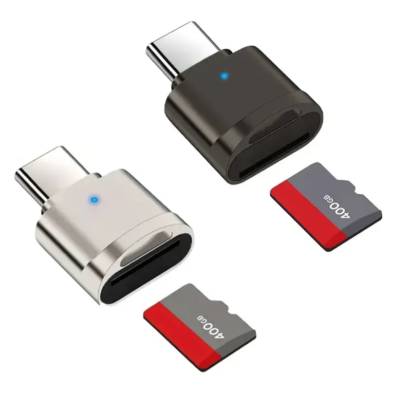 USB-C TF Card Reader OTG Multi-Function SD Memory Adapter