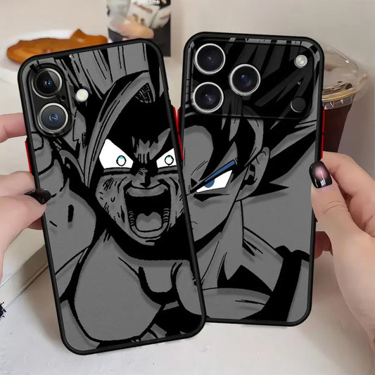 Case for iPhone 17 7 8 XS 12 15 Plus 16e 13 Mini 14 11 16 Pro Max Back Phone Cover Luxury D-Dragons Balls Gokus