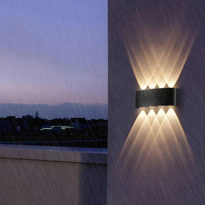 Up and Down LED Wall Lamp – Indoor & Outdoor, Waterproof
