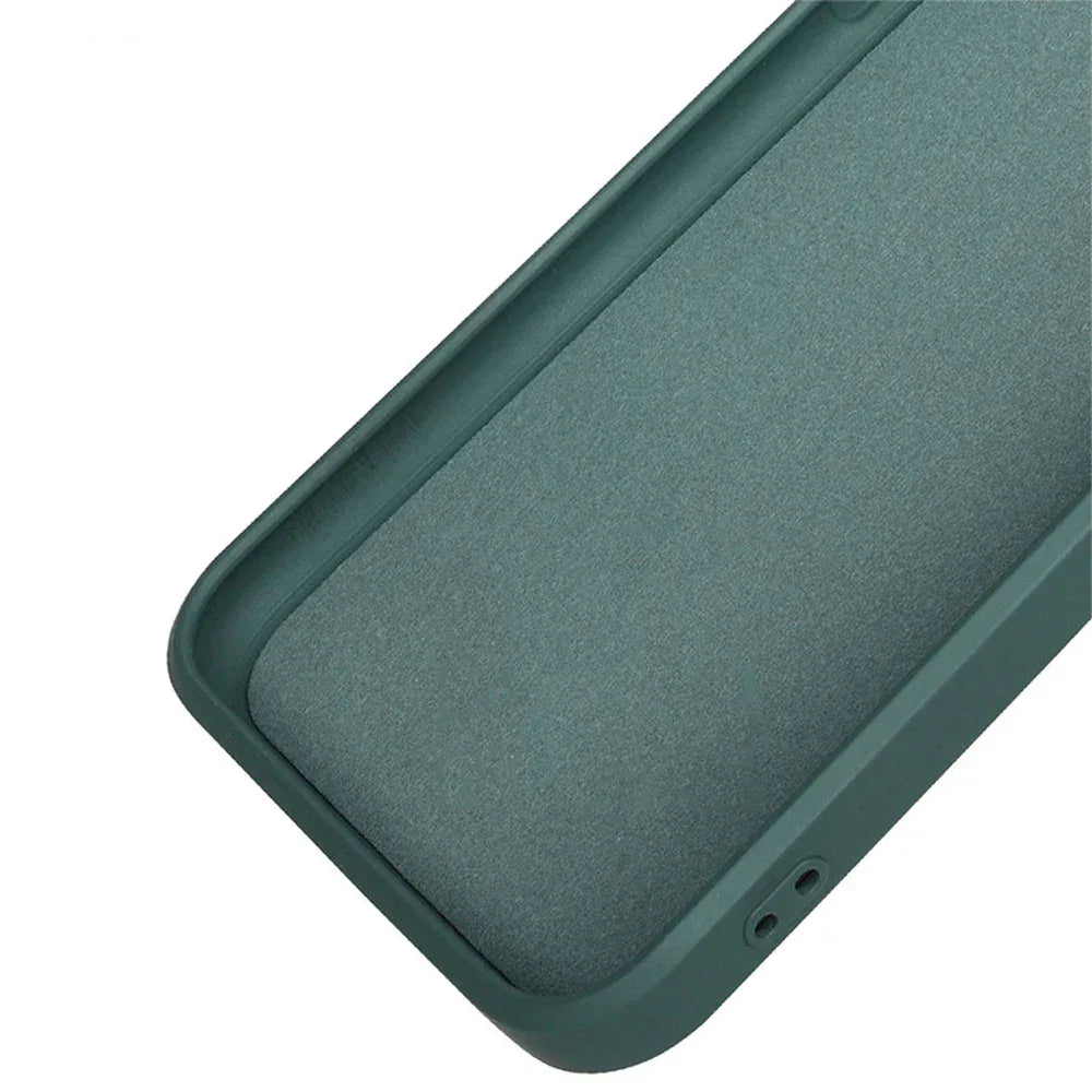 Liquid Silicone Square Shockproof Case for Samsung Galaxy