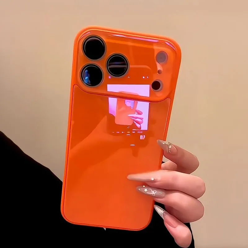 Luxury Camera Protection Phone Case For iPhone 17 16 15 14 13 Pro Max 17Pro 16Pro Tempered Glass Shockproof Hard Back Cover