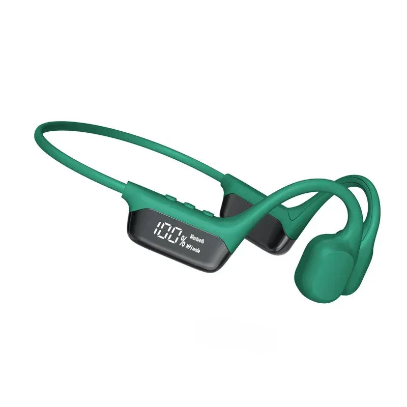 Bone Conduction Headphones Bluetooth 5.4 Wireless Earphone IPX8 Waterproof for Swimming Sports Support MP3 Player With 32G RAM - Urbizia