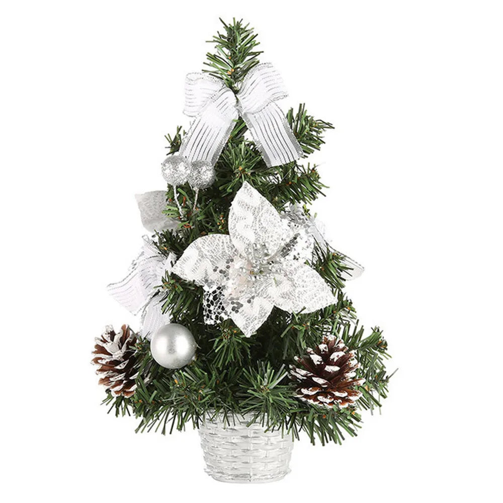 Mini Tabletop Christmas Tree – 30cm Holiday Decoration