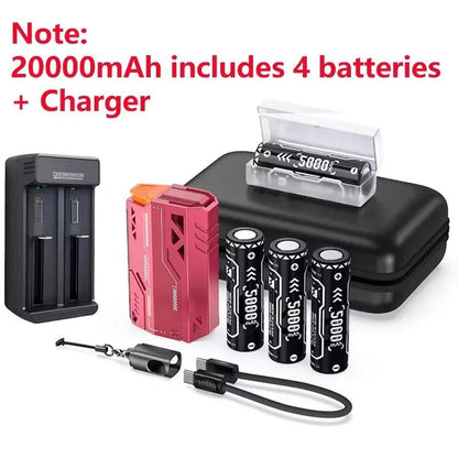 Vyvylabs 10000-50000mAh Detachable Power Bank 22.5W Fast Charger External Battery Removable Replaceable Battery For Mobile Phone