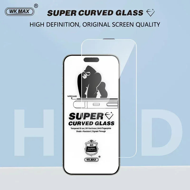 HD Dust-Proof Tempered Glass Screen Protector iPhone