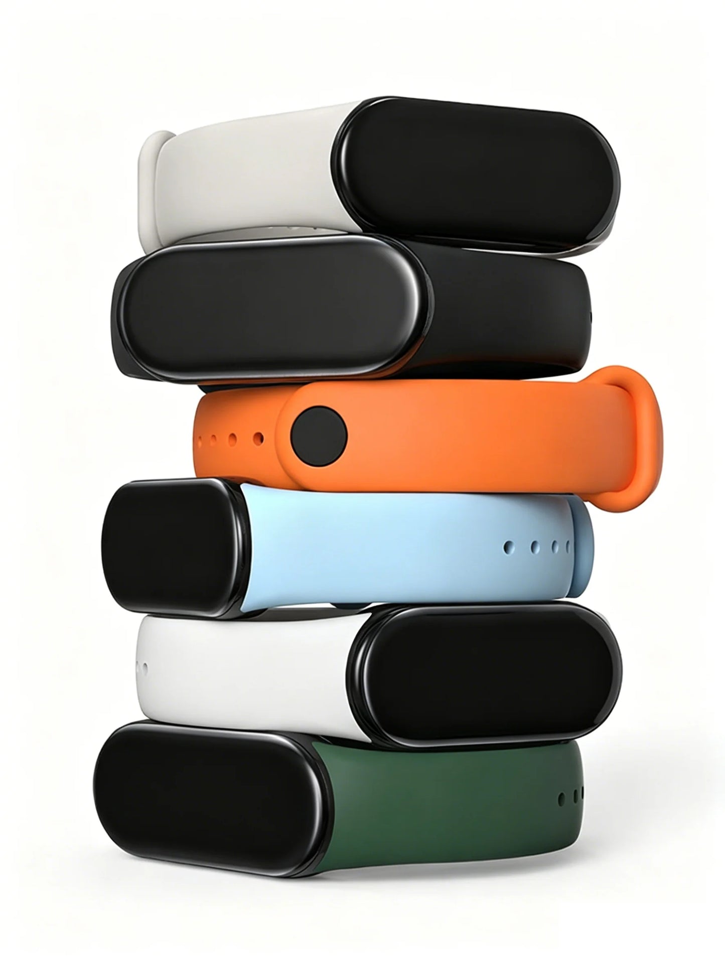 Silicone Strap for Xiaomi Mi Band 10 9 8 Strap NFC Sport Bracelet Wristband pulseira correa Xiaomi Smart Band 10 9 8 Accessories