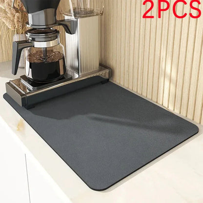 Super Absorbent Kitchen & Dish Drying Mat
