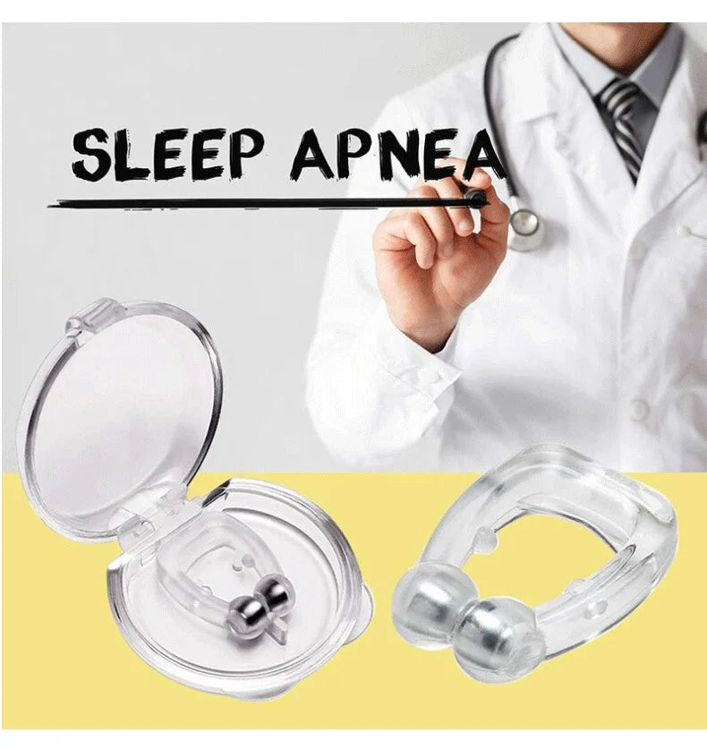 Magnetic Silicone Snore Stopper Nose Clip