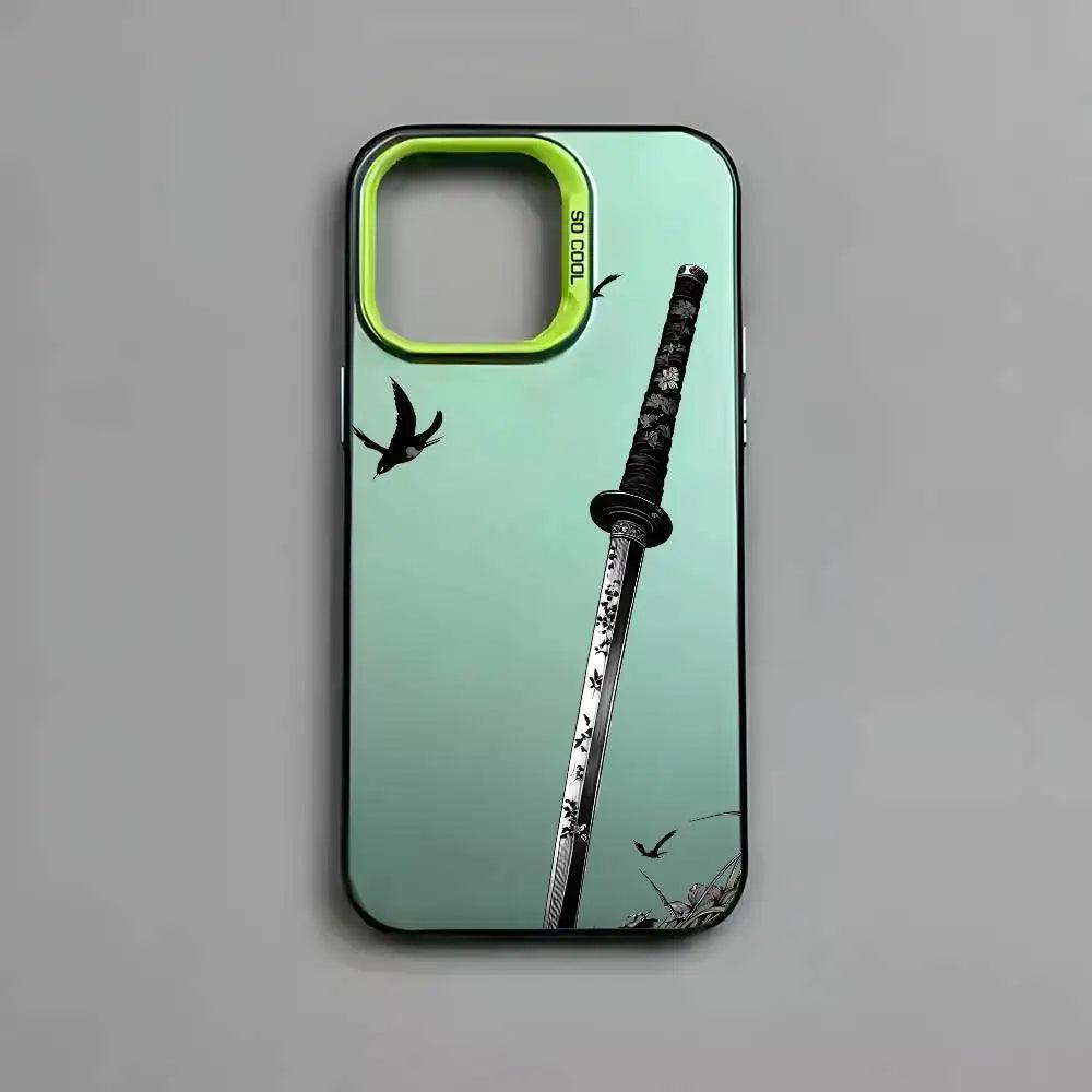 Samurai Aurora Case for iPhone 17–11 Shockproof