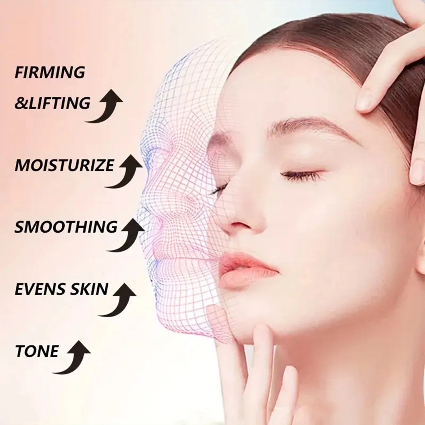 Peptide Bee Venom Cream with Retinol - Plumping Hydration, Vitamin Infusion, Fast Absorption, Winter Skin Renewal