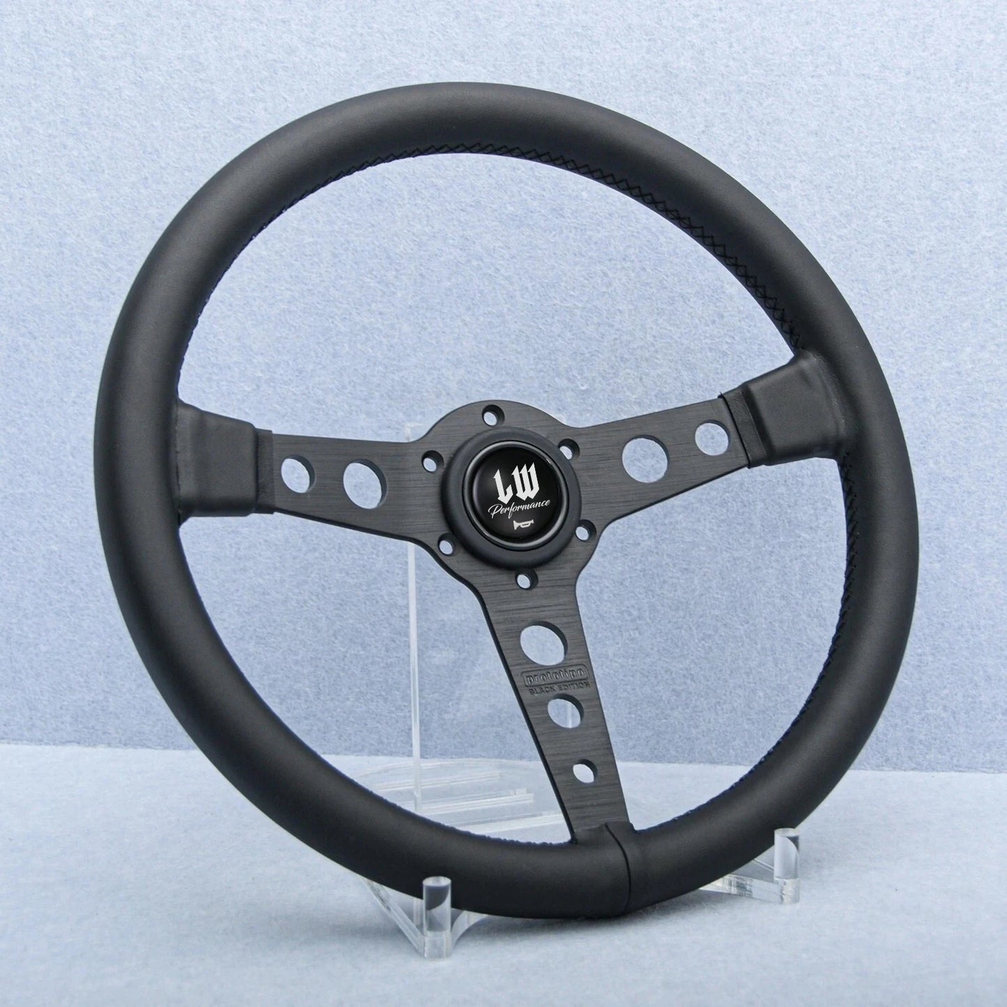 LW BLACK EDITION 14inch/350mm Prototipo Steering Wheel
