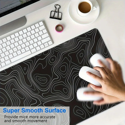 1PC Large Mouse Pads For Desk, Gaming Mouse Pad, Mouse Pad with Stitched Edges and Non-Slip Rubber Base, Extended Mouse Pad - Urbizia