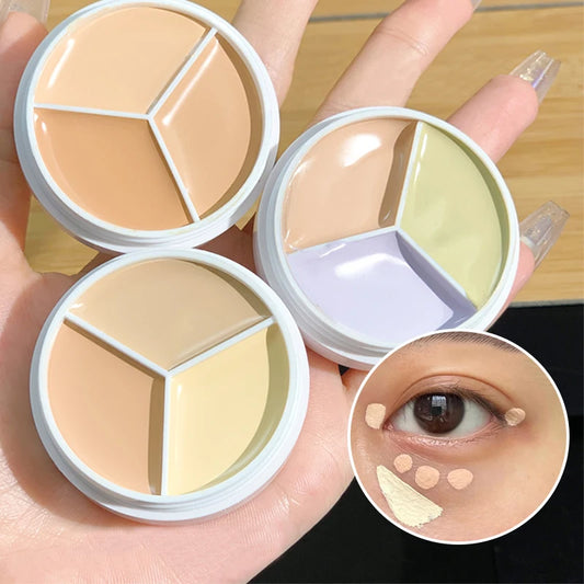 3-Color Cream Concealer Palette