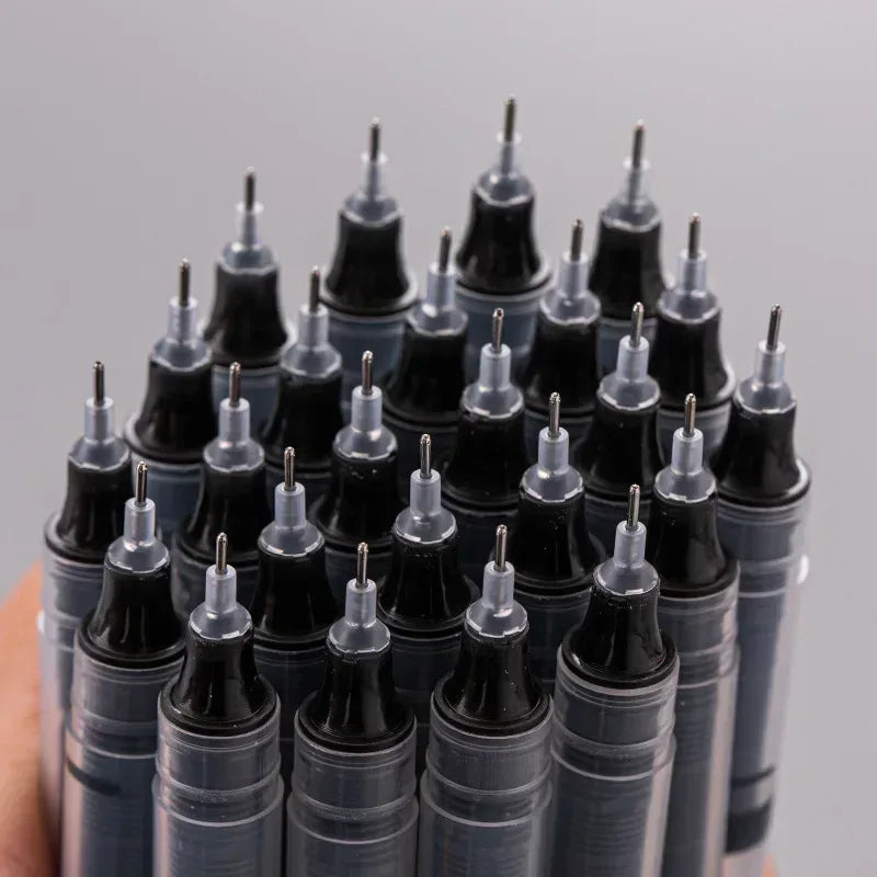 10-Piece Needle Tip Gel Pen Set – Smooth Writing - Urbizia