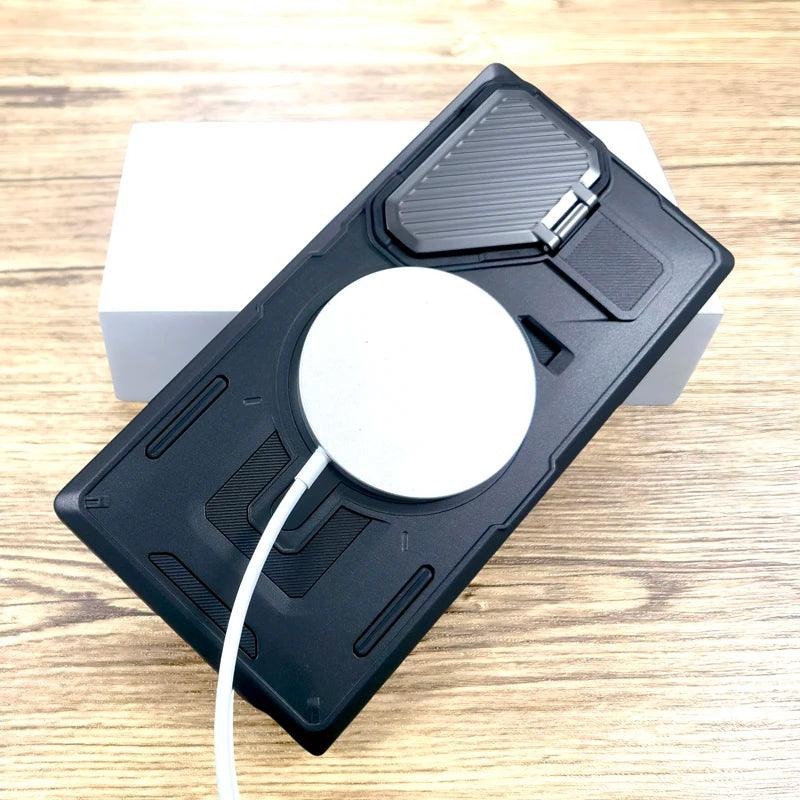 Armor MagSafe Case for Samsung S26 S25 S24 Ultra