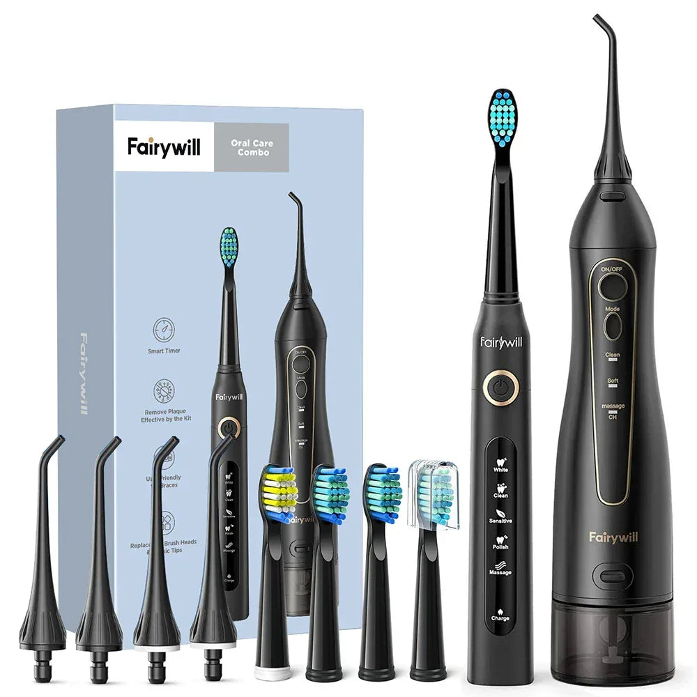 Fairywill Portable Water Dental Flosser – Cordless USB Oral Irrigator - Urbizia