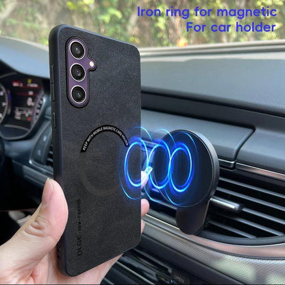 Magnetic MagSafe Leather Case for Samsung Galaxy Ultra Series