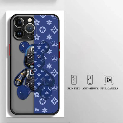 Robot Bear Shockproof Bumper Case for iPhone