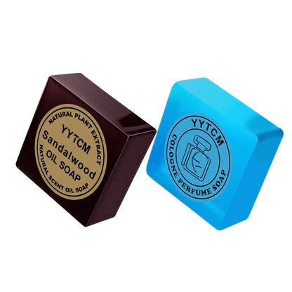 Men's Cologne Soap, Cologne Perfume Soap, Sandalwood Soap, Bath Soap Face Wash Bath Body Soap Essential Oil Handmade Soap 70g