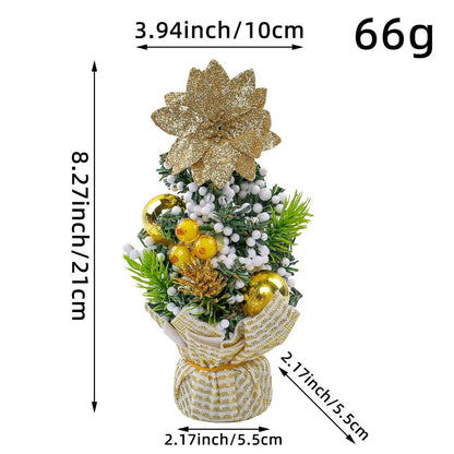 Mini Tabletop Christmas Tree – 30cm Holiday Decoration