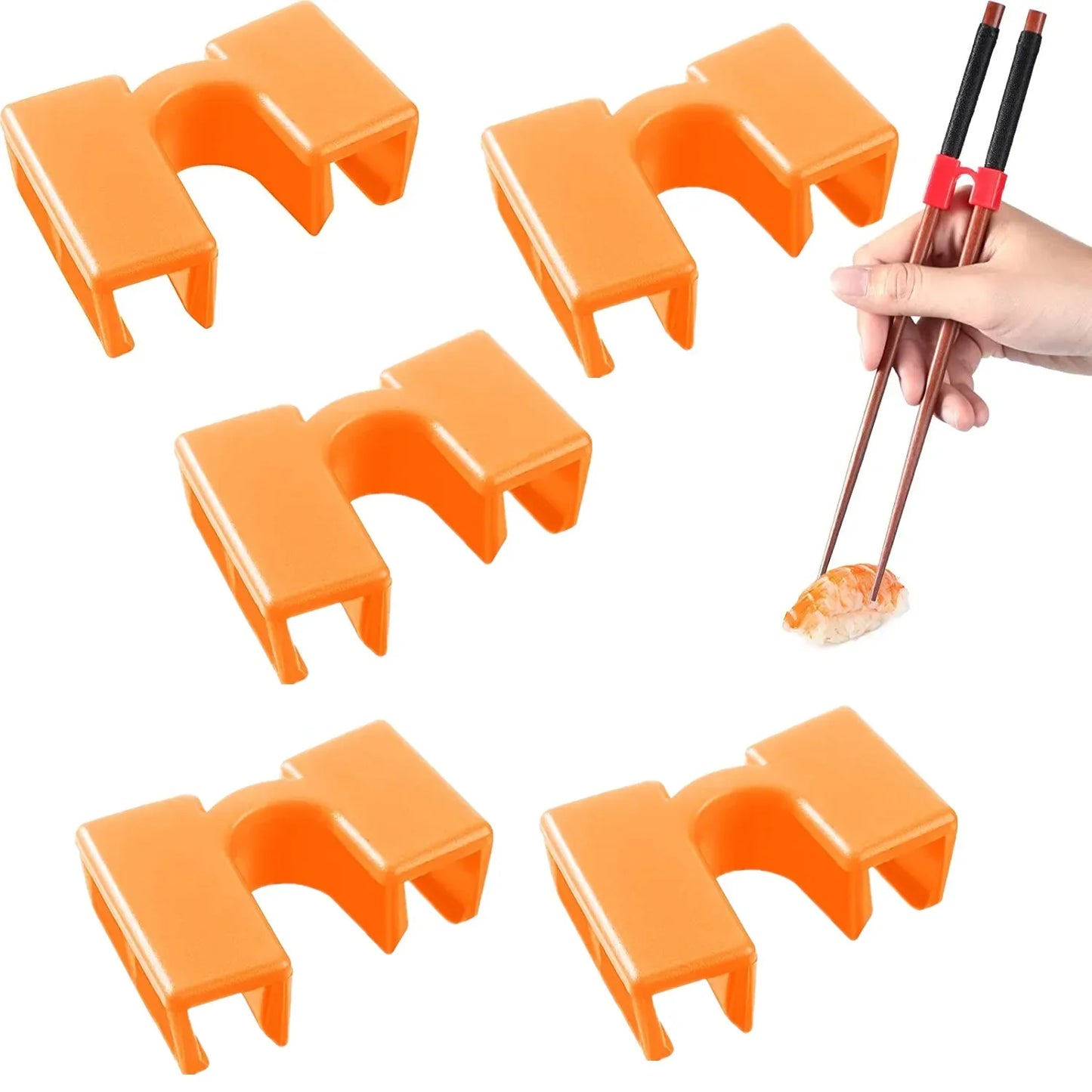 5PCS Reusable Chopsticks Trainer Helper Set