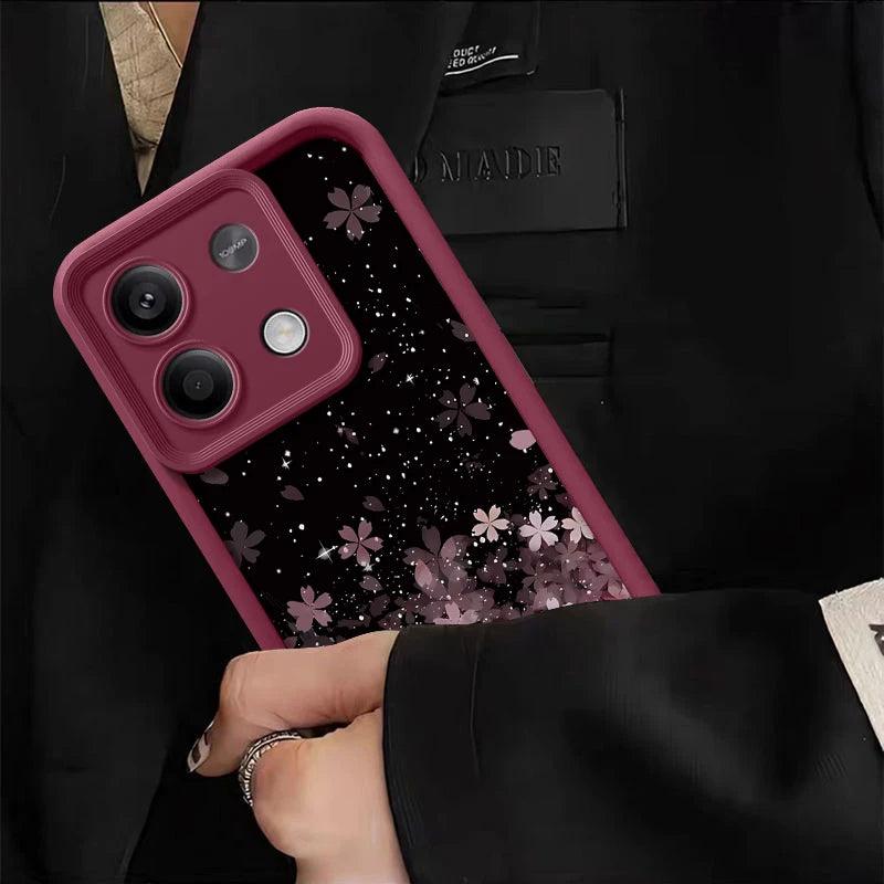 Cherry Blossom Soft TPU Case for Xiaomi Redmi & Poco Series