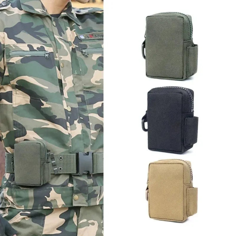 EDC Multi-Function Tactical Mini Molle Waist Bag Outdoor Sports Accessories Hiking Hunting Bag