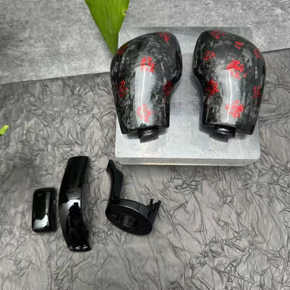 Customized Forged Carbon Fiber Side Cover Shift Gear Head Suitable for Volkswagen Passat CC Golf