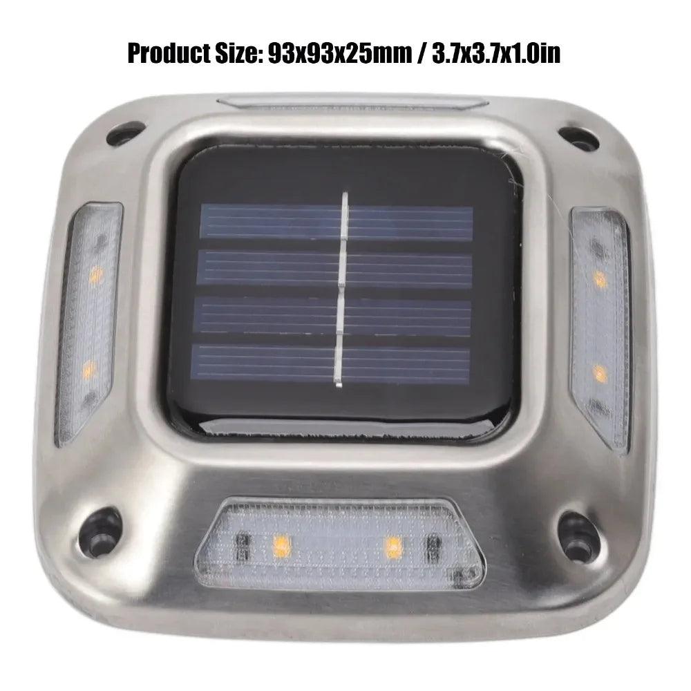 Solar Ground Light Solar Light Waterproof Warm Light Solar Garden Lamp Outdoor Courtyards Driveway Marker Light