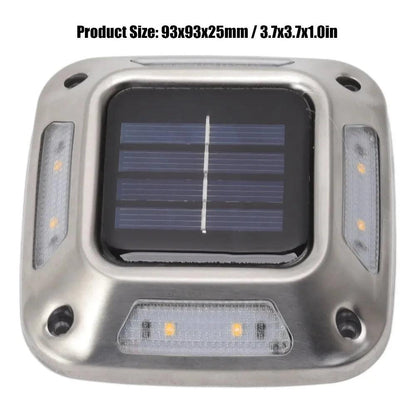 Solar Ground Light Solar Light Waterproof Warm Light Solar Garden Lamp Outdoor Courtyards Driveway Marker Light