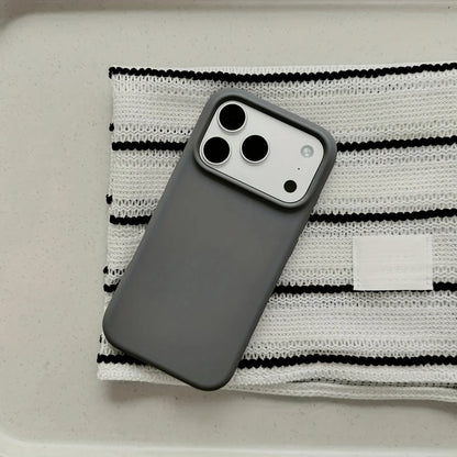 Simple Liquid Silicone Phone Case For iPhone 18 Pro Max 17 16 13 15 14 12 Pro Max Cases With Box Soft Fashion Shockproof Cover