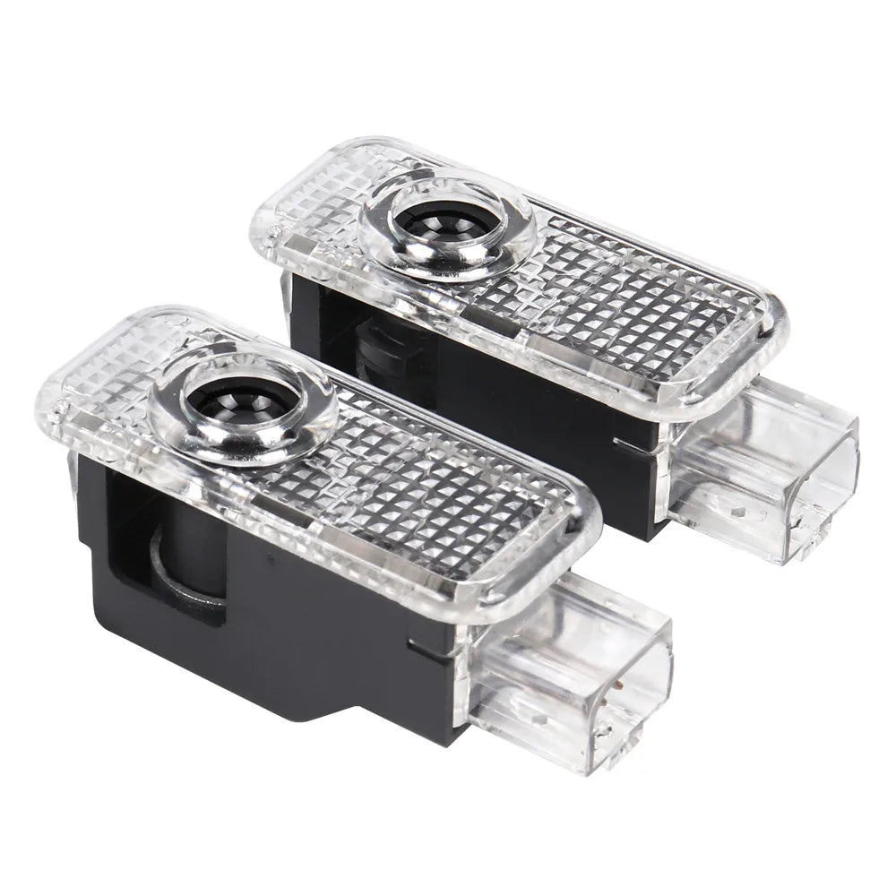 LED Car Door Projector Ghost Shadow Welcome Light Accessories For AUDI A1 A3 8P 8L 8Y A4 A5 A6 A7 A8 Q3 8U Q5 Q7 Q8 TT Sportback