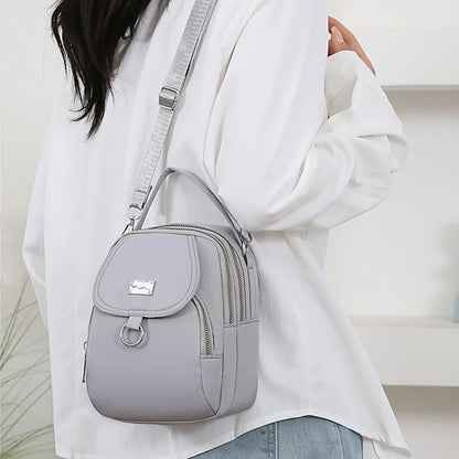 Hot Crossbody Bag Solider Color For Women Fashion Portable Casual Bag Students Cross Body Shoulder Bag