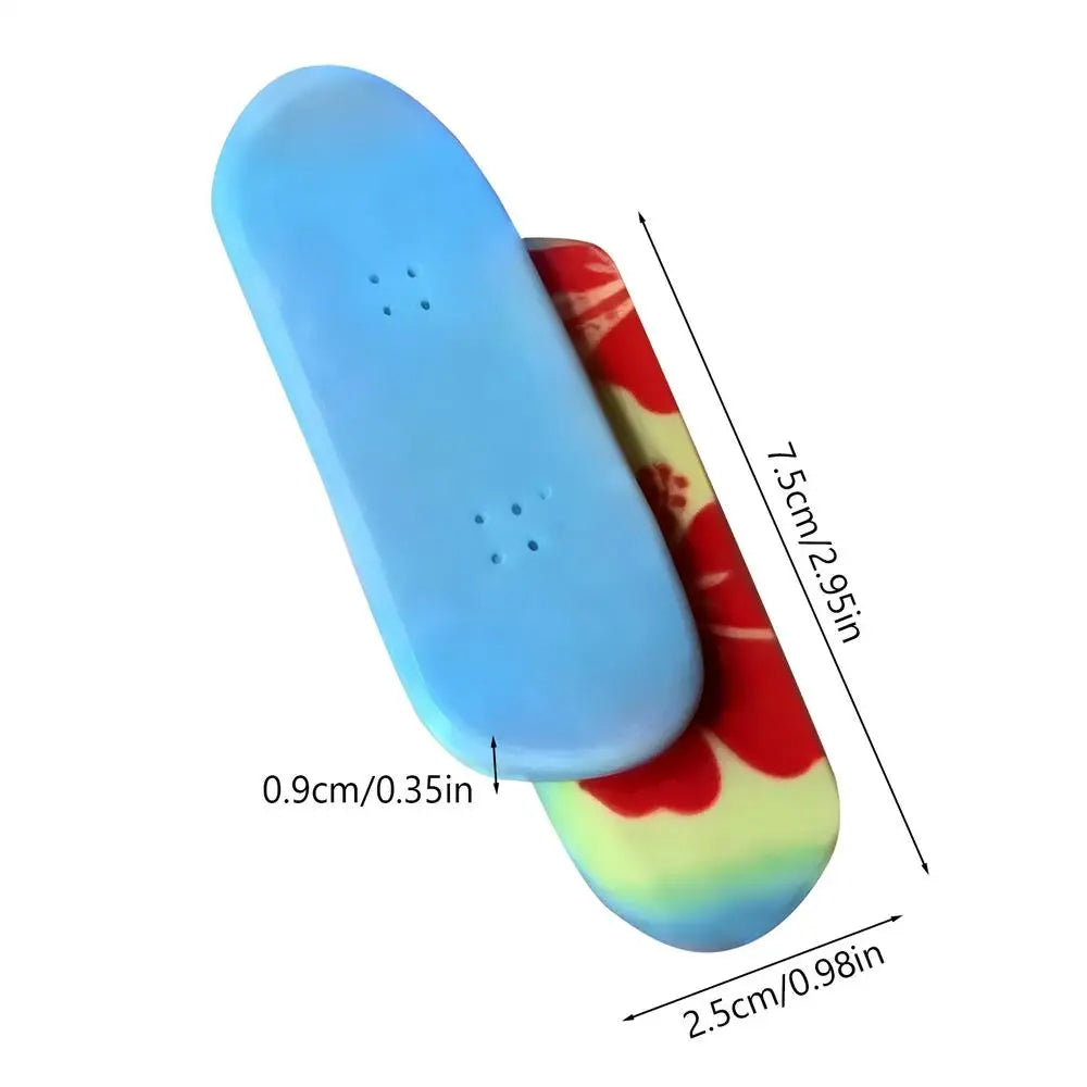 Novelty Finger Skateboards Magnetic Mini Deck Fidget Finger Skate Board for Stress Relief Boy Girl Party Classroom Birthday Gift